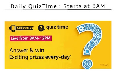Amazon Daily Quiztime