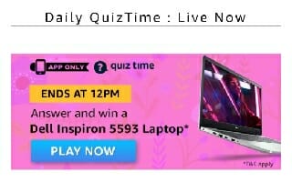 Amazon Dell Laptop Quiz
