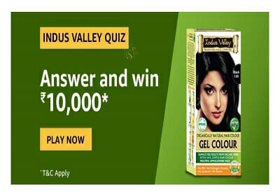 Indus Valley Quiz Answer