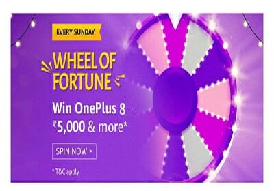 Amazon Wheel of Fortune Quiz Answer 28 June 2020