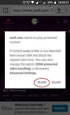 zee5 video downloader for android