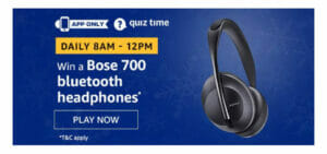 Bose 700 headphone quiz
