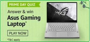 Amazon Asus Gaming Laptop Quiz