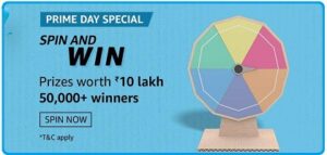 Amazon Prime Day Special 10 Lakh