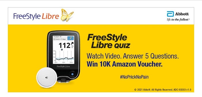 Amazon FreeStyle LibreQuiz Answer