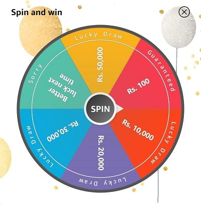 Amazon Special Edition Spin And Win Quiz Answer