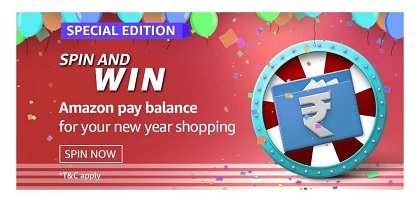 Amazon Special Edition Spin and Win