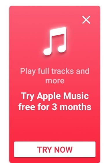 How to Get Apple Music Free Without Credit Card 3