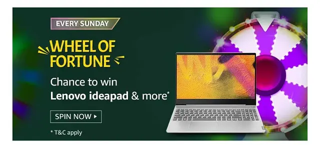 Amazon Wheel of Fortune Quiz Answer 21 March