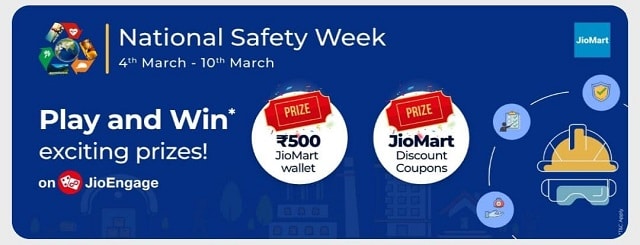 Jio National Safety Week Quiz